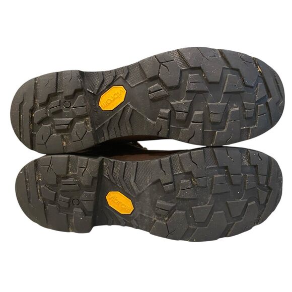 Danner Quarry USA Leather Gore-Tex 8” Work Boots Vibram Brown Soft Toe Mens 11 D - Picture 9 of 11